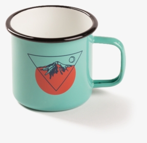 Triangle Mountain Campfire Mug   Class Lazyload Lazyload - Coffee Cup, HD Png Download, Transparent PNG