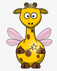 Giraffe Fee 555px - Animal Cartoon Clipart, HD Png Download, Transparent PNG