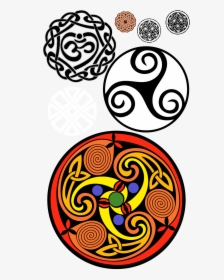 Celtic Celtic Symbols Celtic Knots Celtic Knot Triskele - Triple Spiral, HD Png Download, Transparent PNG