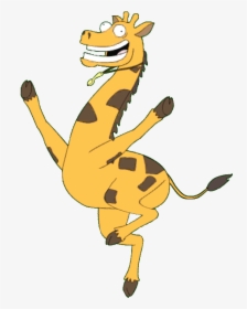 Coked Up Giraffe - Dancing Giraffe Png, Transparent Png, Transparent PNG