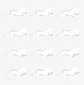 You Can Download The Flying Unicorn Animation Here - Stallion, HD Png Download, Transparent PNG