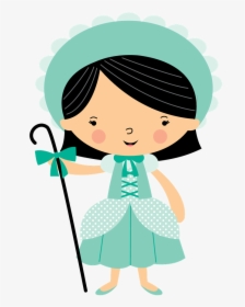 Little Bo Peep And Her Sheep - Mary Had A Little Lamb Clipart, HD Png Download, Transparent PNG