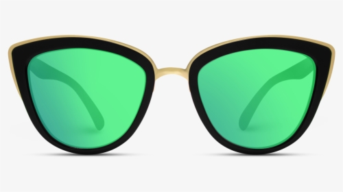 Mirror Green Women Cat Eye Sunglasses, Best Sunglasses - Plastic, HD Png Download, Transparent PNG