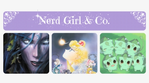 Nerd Girl And Co - Cartoon, HD Png Download, Transparent PNG