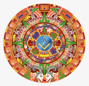 Mandala Calendario Azteca, HD Png Download, Transparent PNG