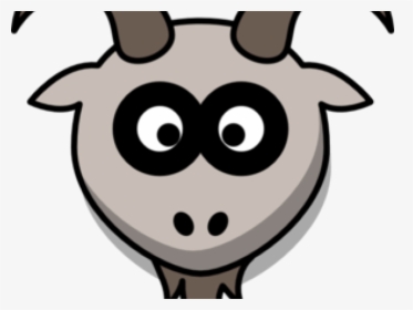 Goat Clipart Angora Goat - Goat Face Clip Art, HD Png Download, Transparent PNG