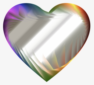Colorful Refraction Heart 8 Clip Arts - Clip Art, HD Png Download, Transparent PNG