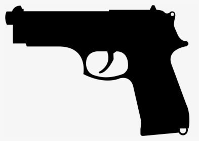 Gun Icon Png - Gun Clipart Silhouette, Transparent Png, Transparent PNG