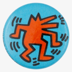 Keith Haring Dancing Barking Dog Art Button Museum - Keith Haring Dog Art, HD Png Download, Transparent PNG