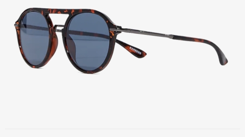 Round Tortoiseshell Sunglasses - Reflection, HD Png Download, Transparent PNG