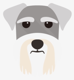Transparent Schnauzer Png - Dog Miniature Schnauzer Icon, Png Download, Transparent PNG