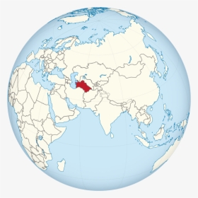 Turkmenistan In The World, HD Png Download, Transparent PNG