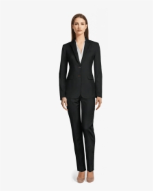 Transparent Black Man In Suit Png - Whole Body Formal Attire For Women Png, Png Download, Transparent PNG