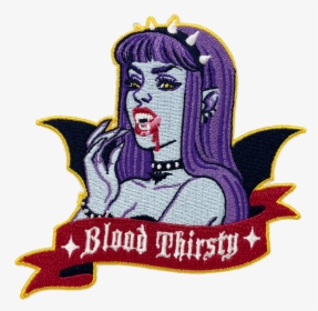 Blood Thirsty Patch - Illustration, HD Png Download, Transparent PNG