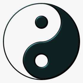 Yin-yang In Blue - Yin Yang Logo Vector, HD Png Download, Transparent PNG