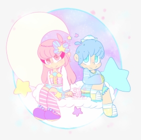 Transparent Little Twin Stars Png - Cartoon, Png Download, Transparent PNG