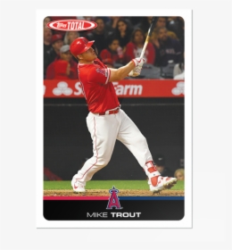 Transparent Mike Trout Png - Topps Total Baseball Cards 2019, Png Download, Transparent PNG