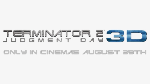 Terminator 2 3d Logo, HD Png Download, Transparent PNG