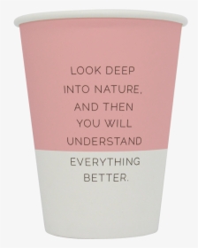 Biodegradable And Compostable Paper Cup With Pink Contrast, HD Png Download, Transparent PNG