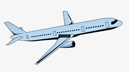 Transparent Airliner Png - Airplane Clip Art, Png Download, Transparent PNG
