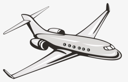 Airplane Aircraft Clip Art - Obrazek Samolotu Clipart, HD Png Download, Transparent PNG