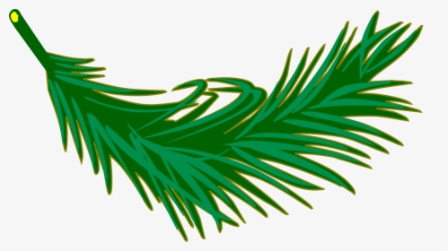 Onlinelabels Clip Art - Palm Frond Palm Clip Art, HD Png Download, Transparent PNG