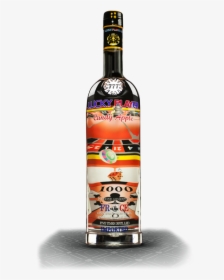 Lucky Player Vodka Candy Apple Bottle Shot - New Orleans Bourbon Alcohol, HD Png Download, Transparent PNG