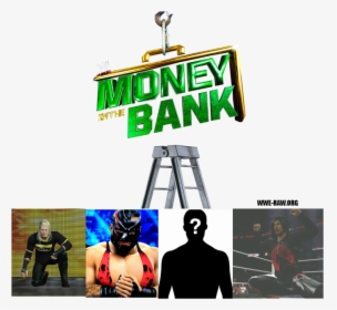 Transparent Wwe Ladder Png - Money In The Bank Logo Png, Png Download, Transparent PNG