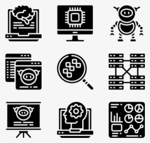 Machine Learning - Machine Learning Icon Logo, HD Png Download, Transparent PNG