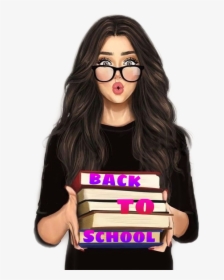 Tag Freetoedit Scbacktoschool Backtoschool - Girly_m Books, HD Png Download, Transparent PNG