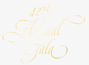42 Gala - Calligraphy, HD Png Download, Transparent PNG