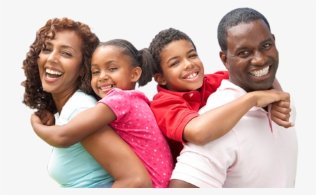 Couple Smile - African American Family Transparent Background, HD Png Download, Transparent PNG