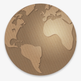 Cardboard Globe - Circle, HD Png Download, Transparent PNG