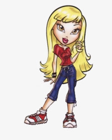 Bratz Blonde Baskets Ded - Bratz Coloring Pages, HD Png Download, Transparent PNG