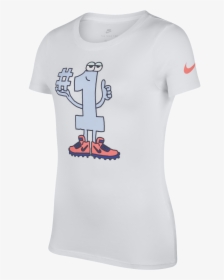 Nike Number One T-shirt Short Sleeve - Active Shirt, HD Png Download, Transparent PNG