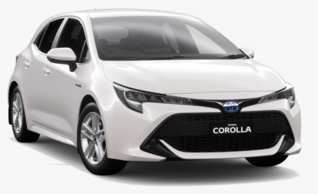 Toyota Corolla Hybrid White Sedan, HD Png Download, Transparent PNG