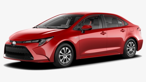 2020 Red Corolla Hybrid, HD Png Download, Transparent PNG