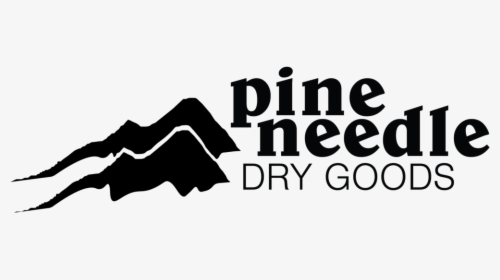 Pine Neede Dry Goods Logo Black, HD Png Download, Transparent PNG
