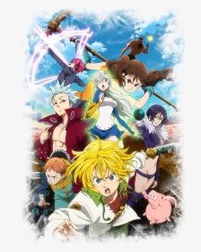 Net Nanatsu No Taizai Nnt Anime Meliodas Hawk King - Seven Deadly Sins Cover, HD Png Download, Transparent PNG