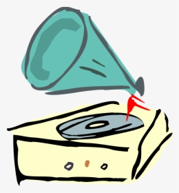 Record Player Clip Art - Clipart Record Player, HD Png Download, Transparent PNG
