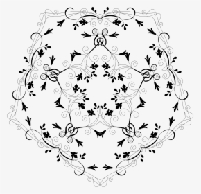 Cyberscooty Floral Border Extended 12 Clip Arts - Visual Arts Icon Transparent, HD Png Download, Transparent PNG
