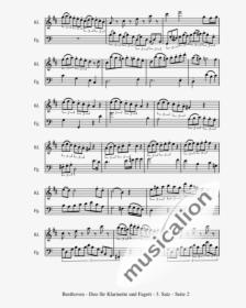 Beethoven, Ludwig Van - 12 Easy Duets Mozart Flute, HD Png Download, Transparent PNG