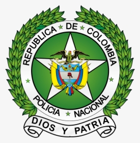 Policia Colombia Logo Vector - Colombia, HD Png Download, Transparent PNG
