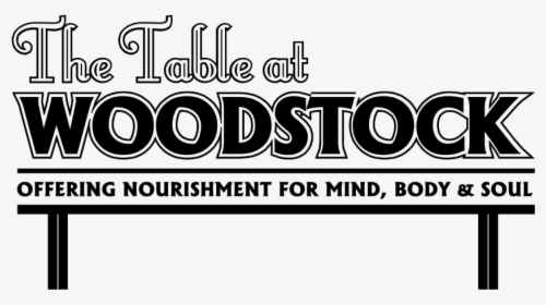 The Table Woodstock Logo Provisions - Graphics, HD Png Download, Transparent PNG