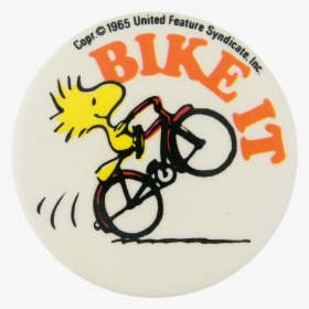 Woodstock Bike It Entertainment Button Museum - Riding Into The Weekend, HD Png Download, Transparent PNG