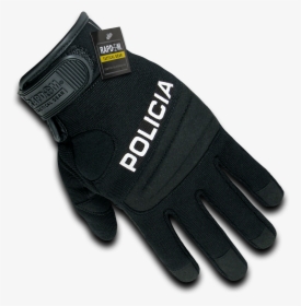 Rapdom Policia Digital Leather Duty Gloves - Police Gloves, HD Png Download, Transparent PNG