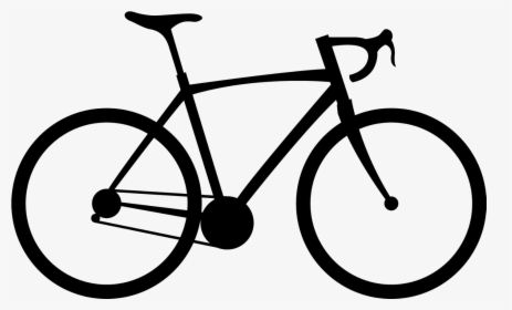 Road Bike Drawing, HD Png Download, Transparent PNG