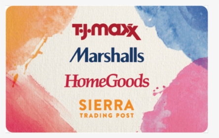 Marshalls Tjmaxx Gift Card, HD Png Download, Transparent PNG