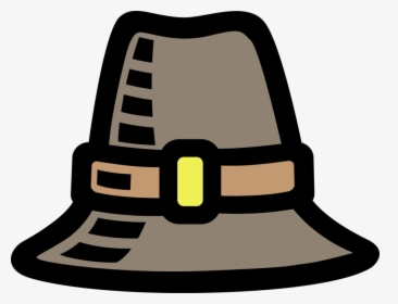 Clip Art Vector Graphics Hat Illustration Bonnet - Clip Art Pilgrim Hat, HD Png Download, Transparent PNG