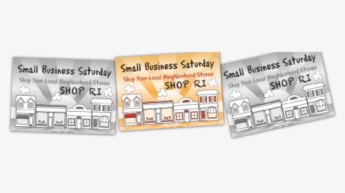 Small Business Saturday Shop Ri - Cartoon, HD Png Download, Transparent PNG